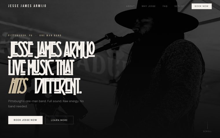 Website Ring or Refund built for Jesse James Armijo